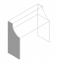 SL-side(L) Опора для прямых модулей