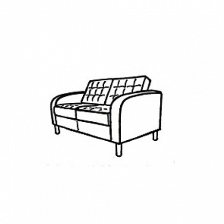 Рольф двухместный диван 