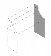 SL-side(R) Опора для прямых модулей