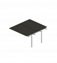 RM-4(x2)+F-60 Промежуточный сдвоенный стол на металлокаркасе