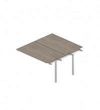 RM-4(x2)+F-60 Промежуточный сдвоенный стол на металлокаркасе